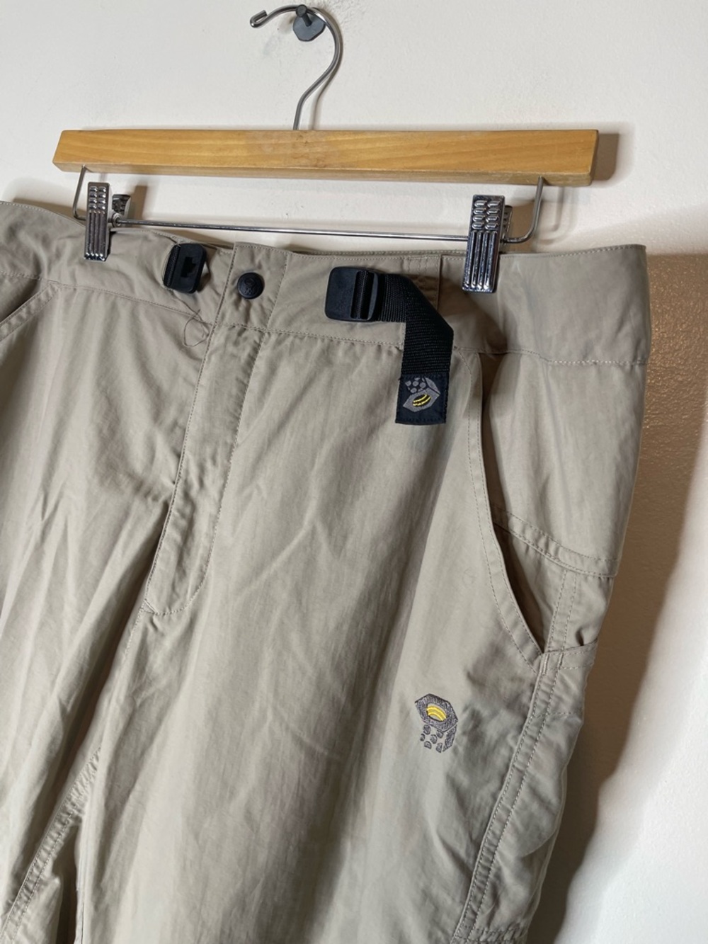 Mountain Hardwear Outdoor Hiking Pants Mens Size XL Belted Lightweight